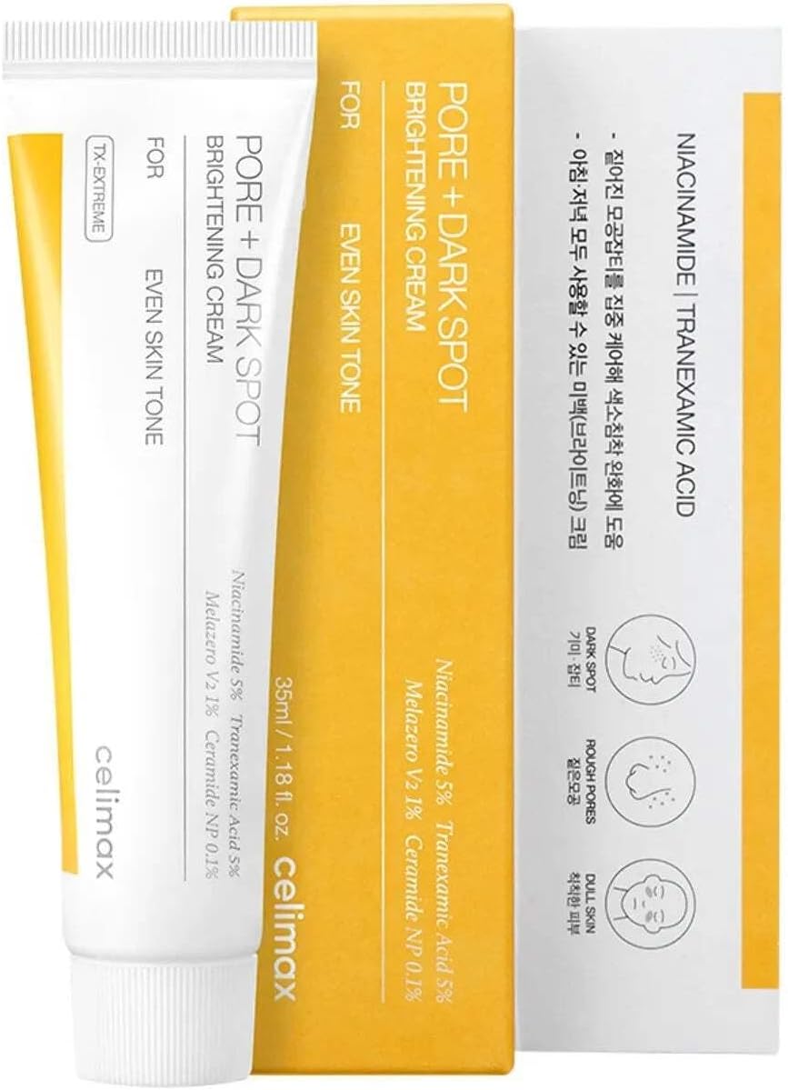 celimax Pore Shrinking, Dark Spot Lightening and Brightening Cream